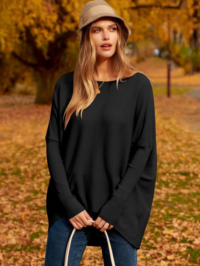 Women's Modern Cashmere Oversized Sweater | Ideal for Autumn/Winter