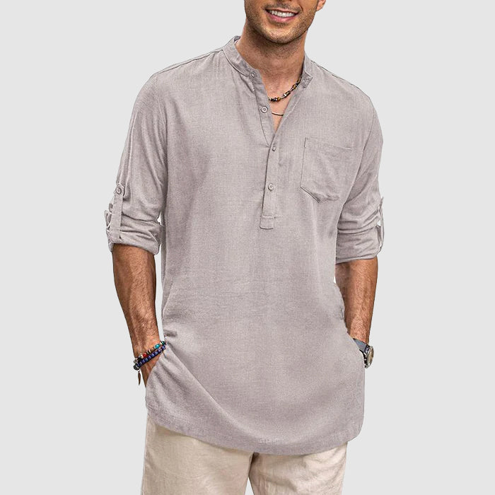 Men's breathable casual shirt