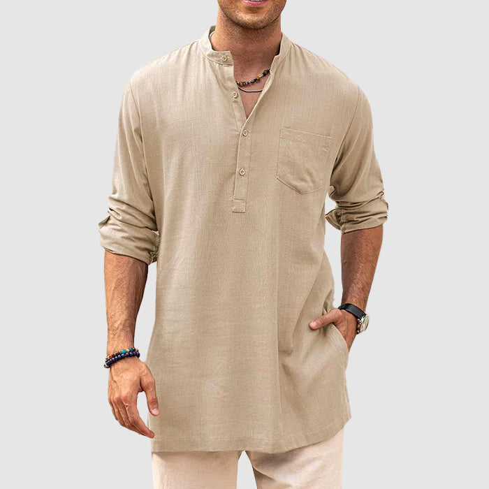 Men's breathable casual shirt