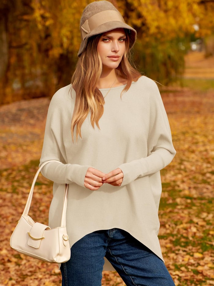 Women's Modern Cashmere Oversized Sweater | Ideal for Autumn/Winter